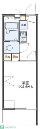 レオパレスWAKABAsekiの物件間取画像